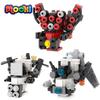 Mooxi Skibidi Toilet Set 274Pcs Moc Bricks Titan Camera Speaker TV Man Skibidi Toilet Building Blocks Toys For Kids Gift MOC1375