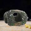Resin Aquarium Decor Broken Design Reptile Hideout Ornament Cave Aquatic Pet Fish Landscape Decor For Fish Tank And Terrarium