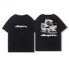 Auto JDM Modifiziertes Auto Supra Stier Dämonenkönig Retro Grafik T-Shirt Herrenbekleidung Atmungsaktiv Herren- und Damen Motorrad T-Shirt