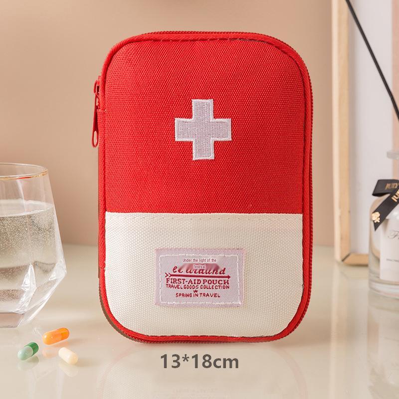 Large Capacity Portable Medical Bag - Oxford Cloth Medicine Storage for Home & Travel First Aid