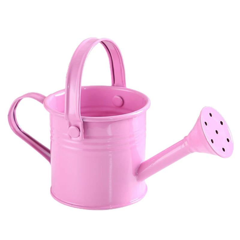 New Metal Watering Can Garden Flower Kettle Mini Small Water Spraying Pot Large Capacity For Kids Adult