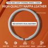BGZ1 NEW Nappa Texture Steering Wheel Cover Wrapper Suitable For RENAULT Kadjar/Koleos/Captur/Fluence/Mégane All-Season Comfort Cover