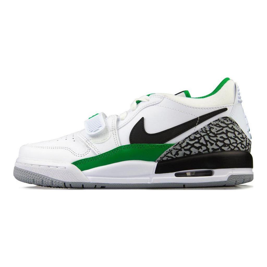 Dětské tenisky Air Jordan Legacy 312 Low GS Pine Green Bílé FN3407-101