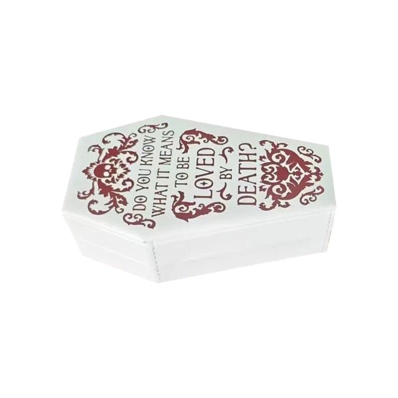 A52E Elegant Gothic Jewelry Display Case Storage Box For Rings And Small Accessories