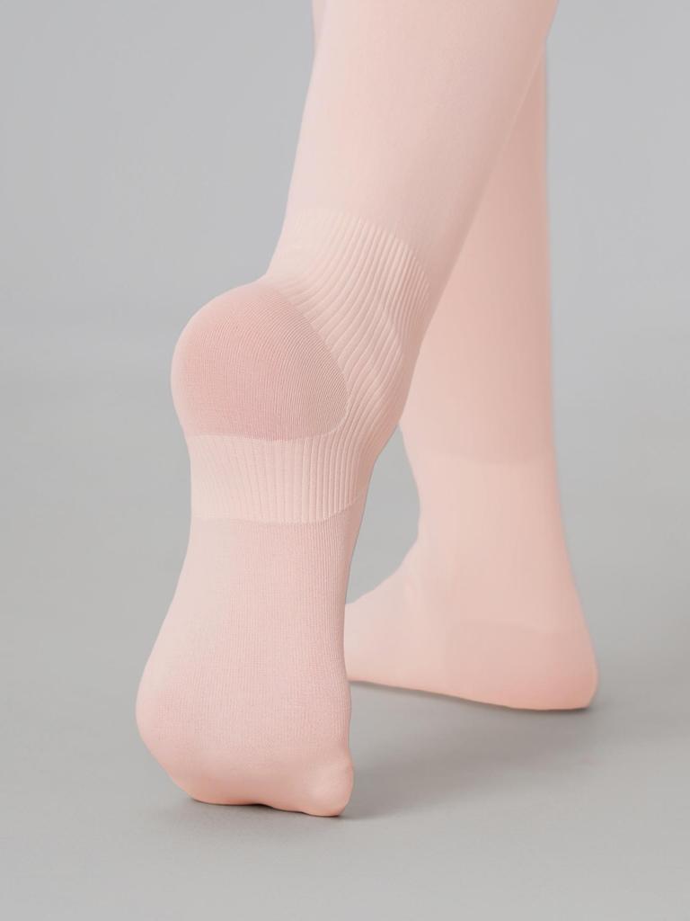 Weißes nahtloses Tanzstrumpfhose für Mädchen – Frühling/Herbst Basisschicht für Auftritte