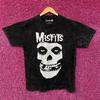 Misfits Crimson Ghost Skull Logo Punk Rock Band T-Shirt Large Unisex T-Shirt