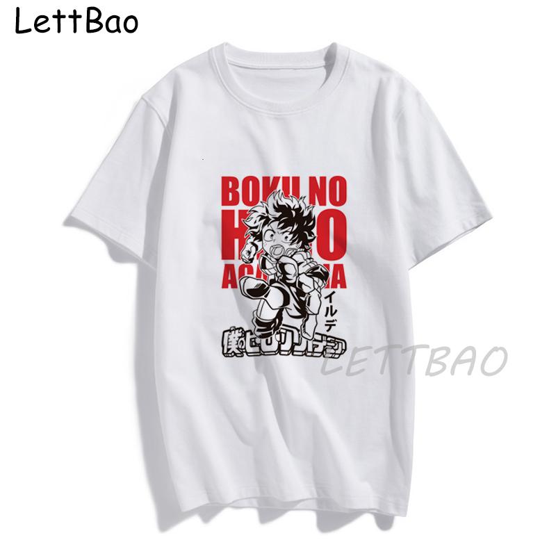 My Hero Academia T Shirt Men Fashion Tshirts Deku No Hero Academia Anime Kawaii Himiko