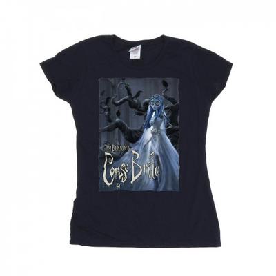 Corpse Bride Womens/Ladies Wedding Gown Poster Cotton T-Shirt
