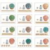 12 Heads Piping Tips Set Stainless Steel Flower Frosting Nozzles  Kitchen Gadgets