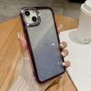 Suitable for IPhone15, Gradient Glitter Phone Case 14pro, Lens Glitter, Apple 13 Electroplated Anti-drop Protective Case
