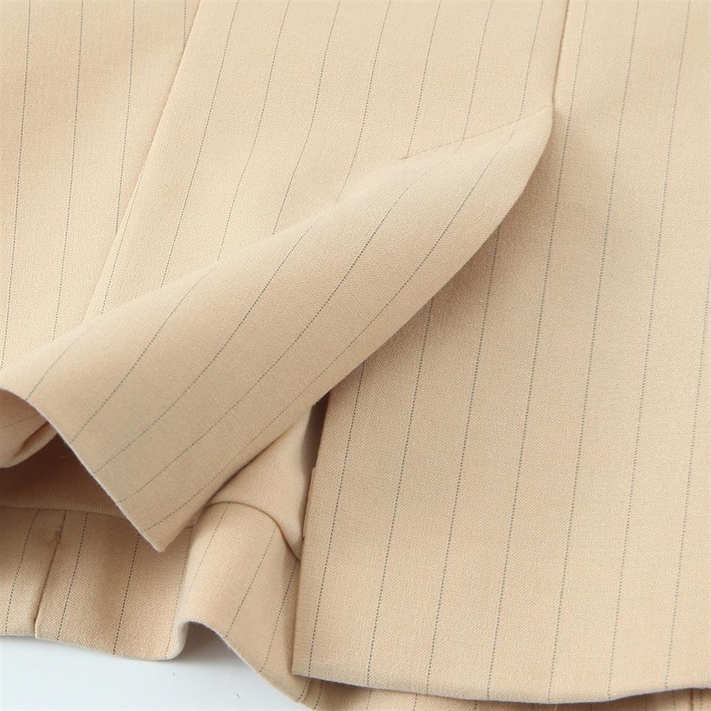 2025 Spring/Summer Women's Camisole & High-Waisted Striped Skirt Set