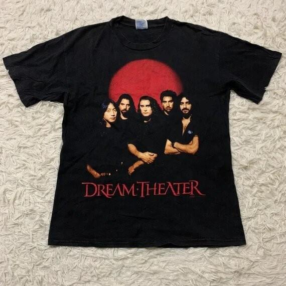 Vintage 90s Dream Theater Japan Tour 1995 T Shirt, Size S to 5XL Unisex T-Shirt M