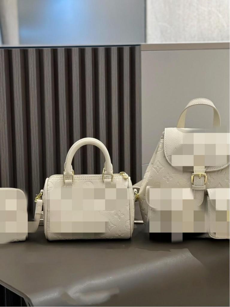 Leichter Mehrzweck-Rucksack/Handtasche mit Doppel- und Einzel-Schultergurten