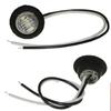 HQ 2pcs 12/24V LED Side Marker light Indicator LED Bullet Light Truck Trailer Lorry Tail light 3/4" LED Marker Clearance Light
