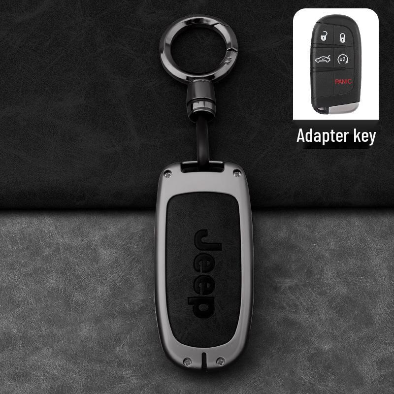 Compatible Key Cover for Jeep Compass, Grand Cherokee, Renegade, and Commander.