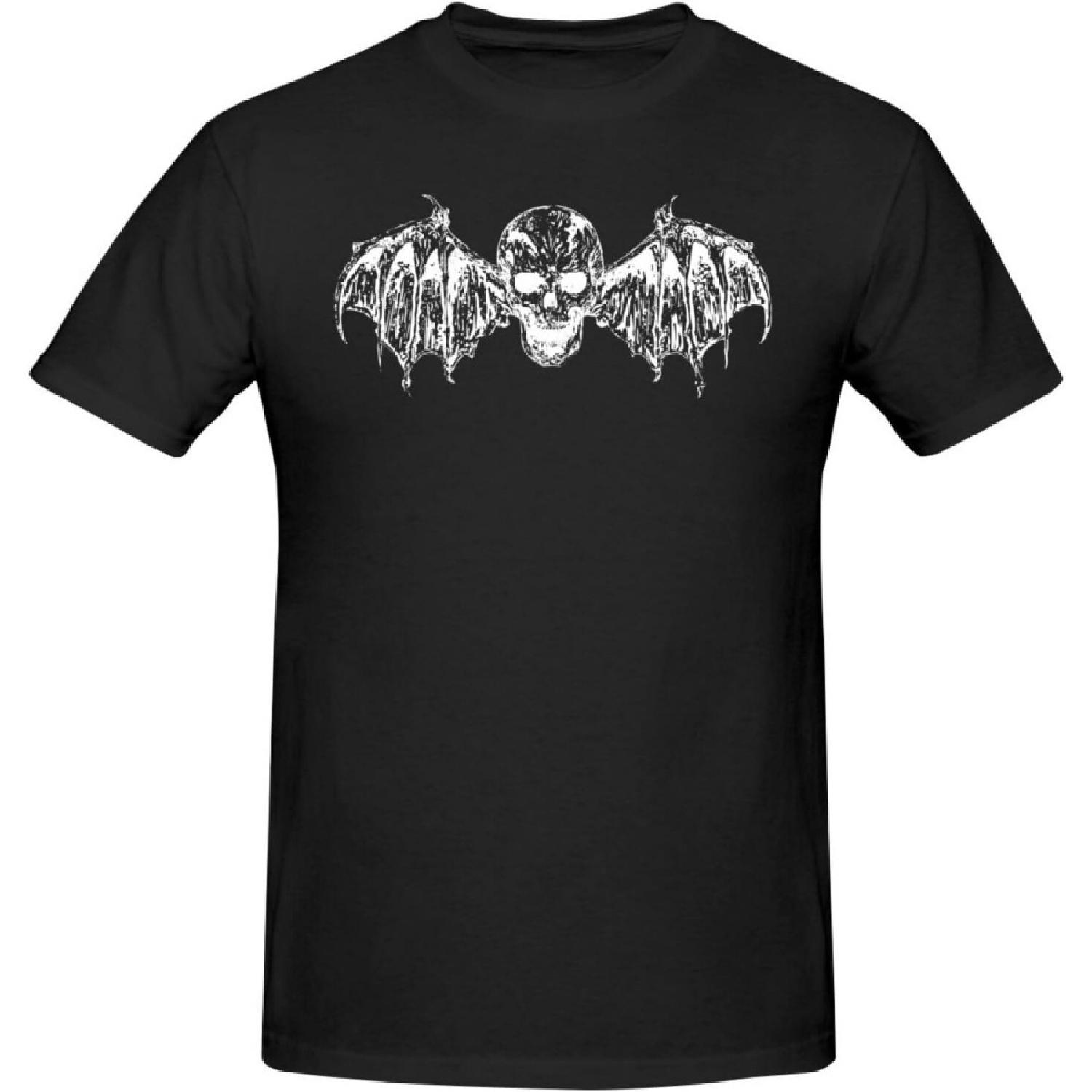 Himaira Men s Workout Shirts Avenged Sevenfold Logo Short Sleeve T-Shirt S
