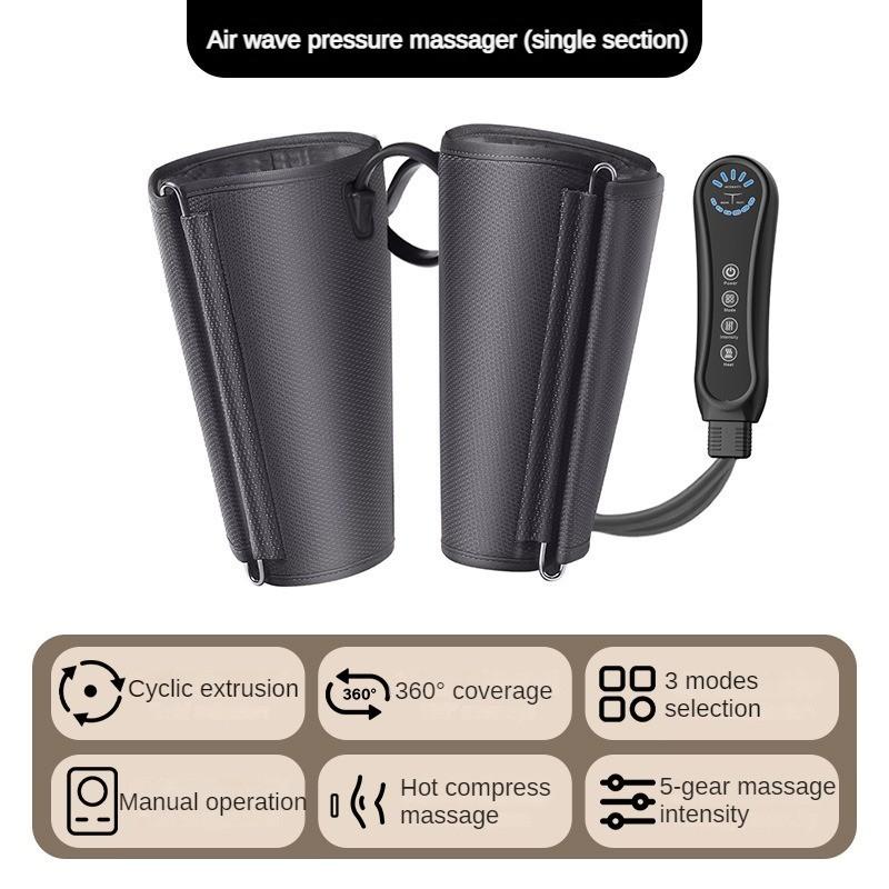 Air Wave Pressure Massager Long Airbag Vibration Heating Leg Massager Household Calf Massage Care Device Household Calf Massage Care Device