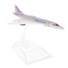 1:400 United States Concorde Air Airplane Model Airliner Alloy Diecast Air Plane Model Toys Collection Home Decor Miniatures Toy