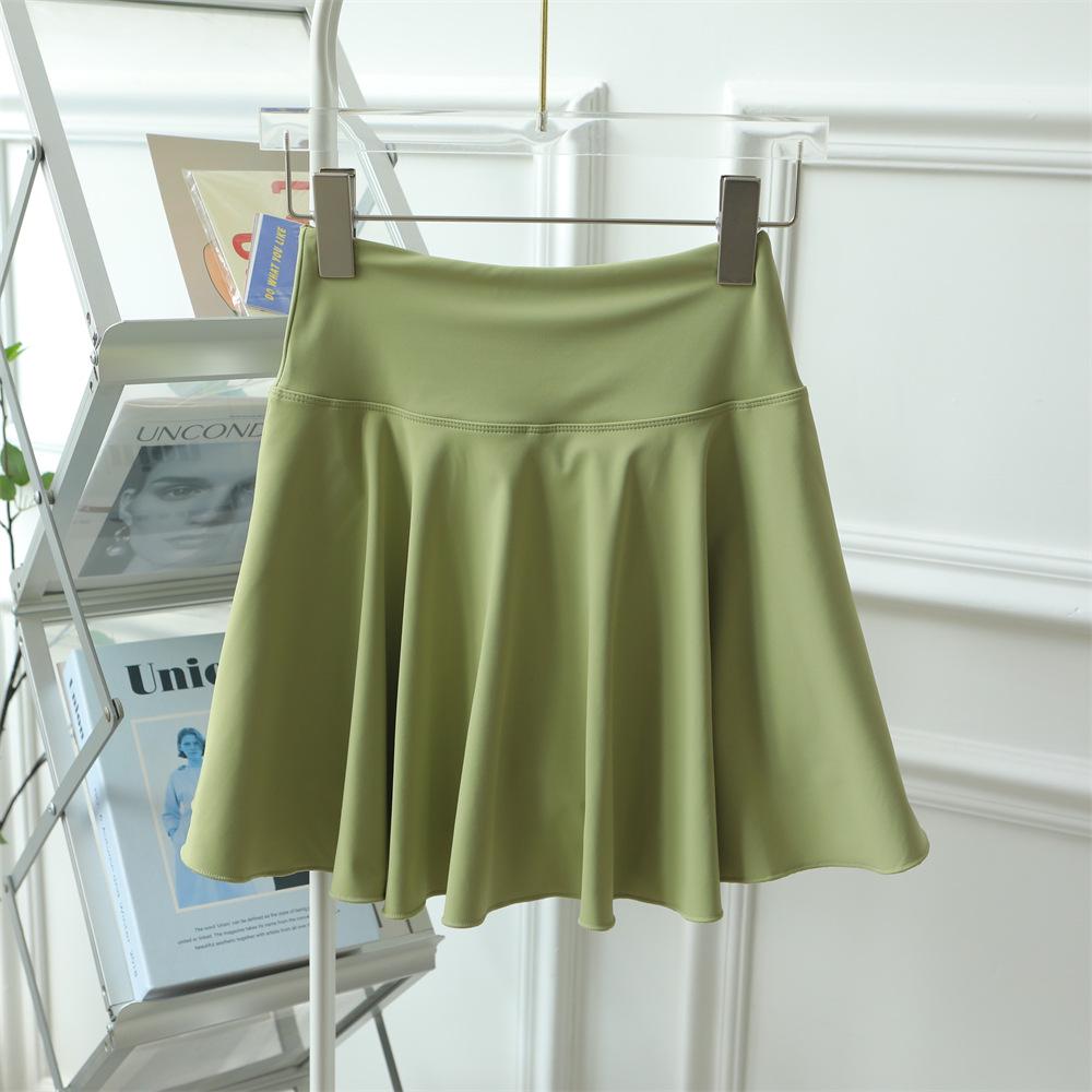 Women's High Waist Pleated Tennis Skirt with Built-in Shorts - Quick-Dry Fitness, Running, Yoga Mini Skirt