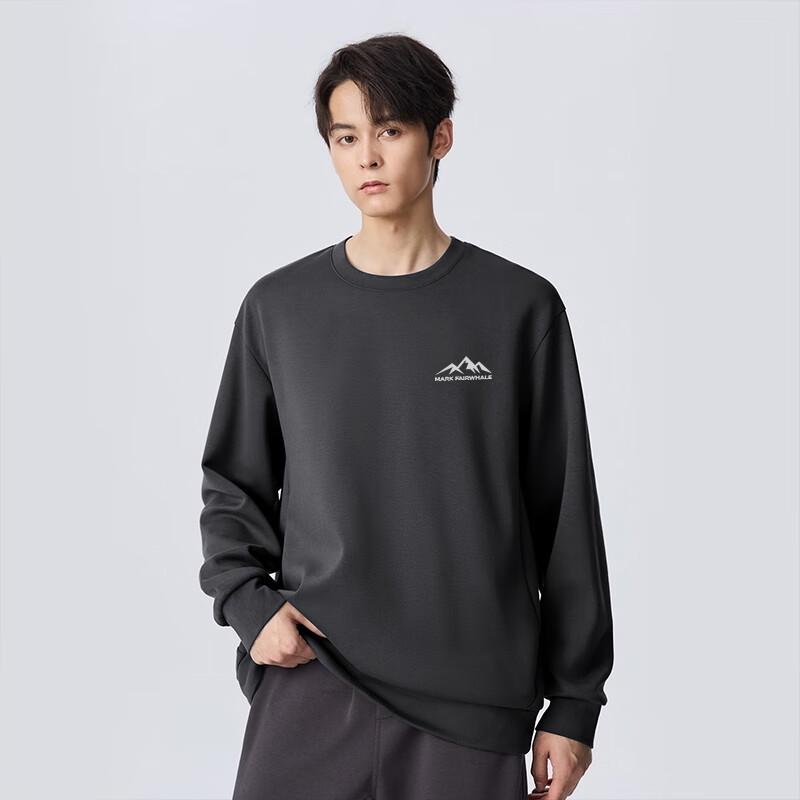 Mark Fairwhale Men's Heavyweight Air Layer Round Neck Sweatshirt