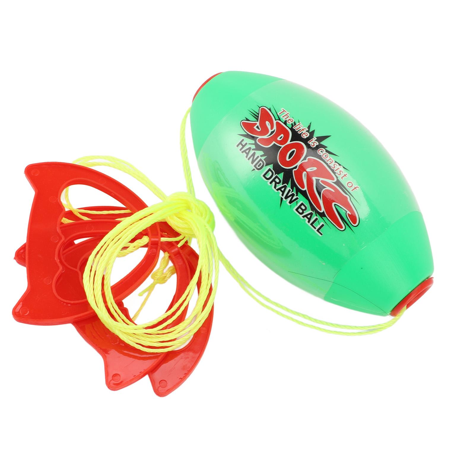 

2 Pcs Pull Ball Toy Parent Child Interaction 2 Person Cooperative Sliding Ball Toy Flat Style