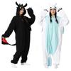 Zvířecí Kigurumi Pyžamo Halloween Onesie Dospělý Kreslený Bezzubý Pyžamo Cosplay Párty Ženy Domácí oblečení