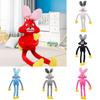 Poppy Playtime Bunny Plush Toy Soft Cushion Pillow Plushie Room Decor Kids Gifts