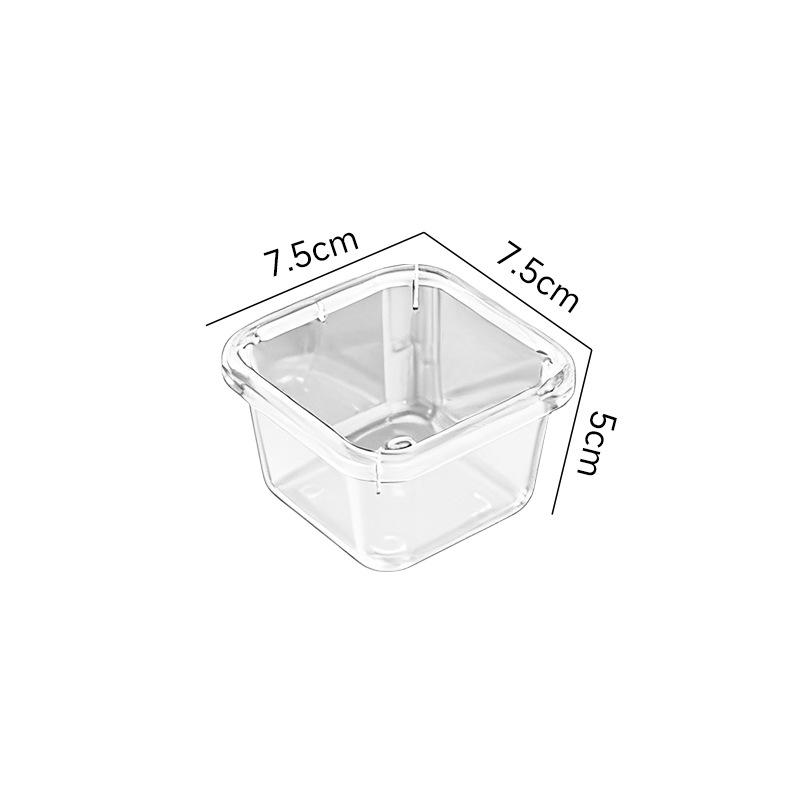 Clear Drawer Organizer: Long Divider Box for Cutlery, Sundries, or Cosmetics