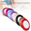10Pcs 0.6cm Gift Wrapping Ribbon Polyester Multicolors Exquisite Decorative Ribbons Roll for Birthda