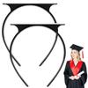Graduation Cap Headband Grad Cap Headband Insert Secures Your Graduation Cap and Hairstyle Academic Tool Cap Accessories