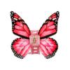 Women Hair Claw Colorful Imitation Butterflies Design Hair Clip Non-Slip Secure Grip Back Head Hair Clip Hair Accessories