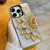 Artistic Flowers HD Printed  Phone Case For iPhone 16 17 15 14 12 13 Pro Max Black Color Shockproof Cover
