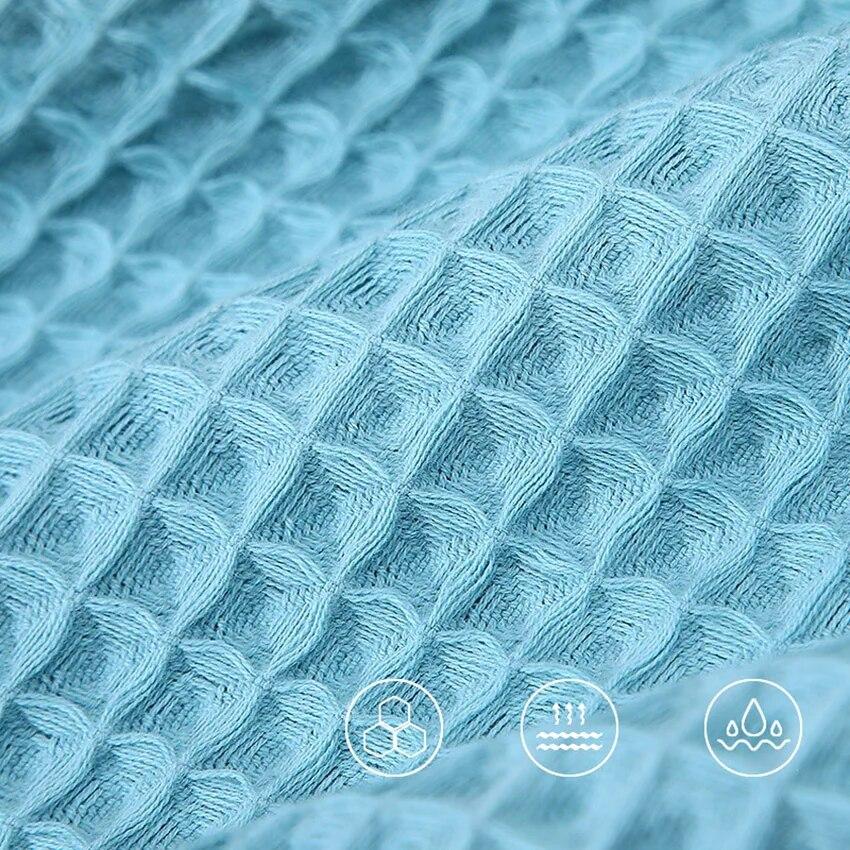Waffle Cotton Bath Towel Soft Honeycomb Strong Absorbent Face Shower Towels for Adults Kids Home Bathroom Shower Spa Swim 34*74/70*140cm