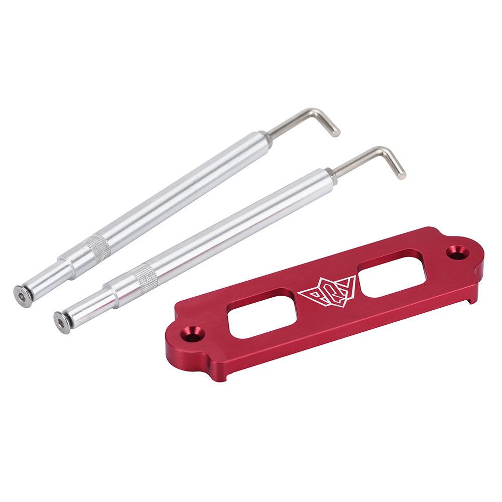 Sada pro upevnění baterie Přídržná tyč s nerezovými háčky pro zásobníky pro Honda Civic / CRX S2000 pro Acura Integra RSX s logem PQY