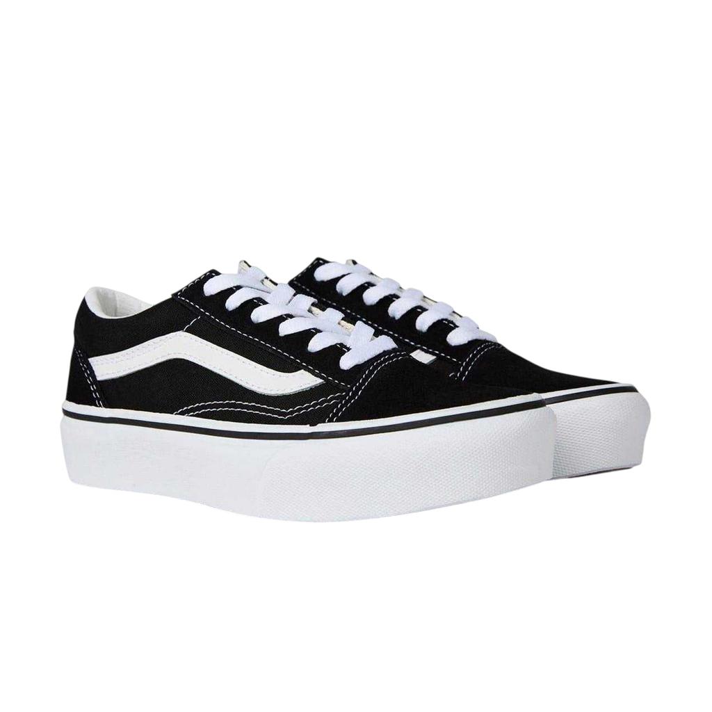Vans Childrens/Kids Old Skool Side Stripe Platform Trainers