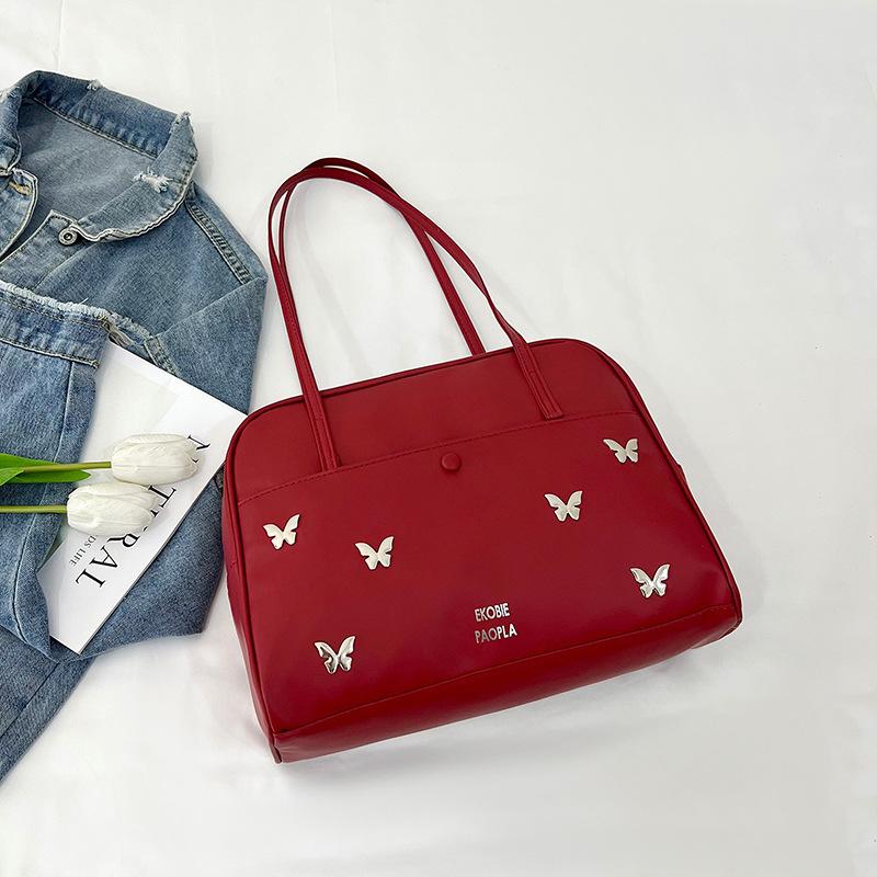 2025 spring and summer new tote bag fashion trend pillow bag women's portable shoulder bag women's bag