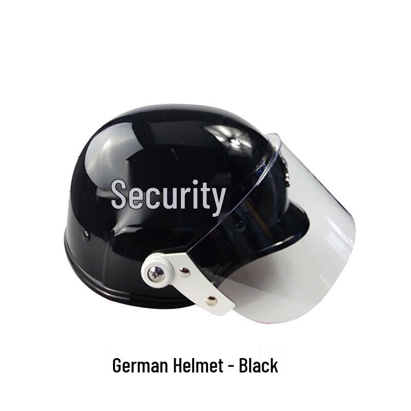 Security Helmet with Face Shield