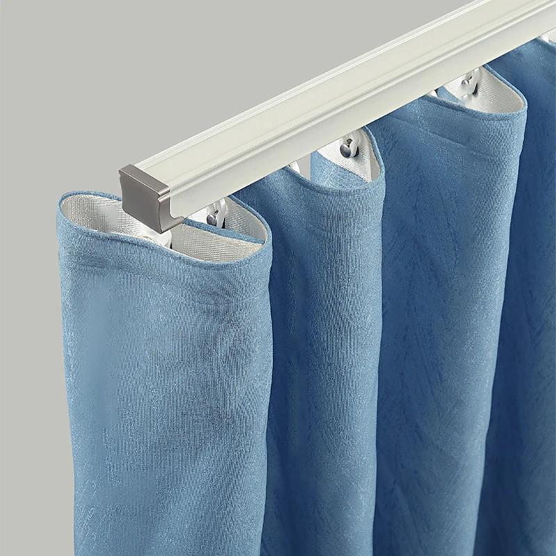 3/6cm Width S Fold Snake Wave Curtain Heading Tape High-Strength Ribbon for S Wave Curtain Rails Maunal Rails Electric Rod