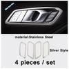Inner Door Handle Bowl / Window Lift Button / Central Control Dashboard Accessories Cover Trim For BMW 3 Series G20  - 2024