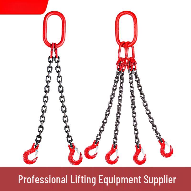 Jundingying 4-Ton 2-Leg Lifting Chain Sling with Hooks
