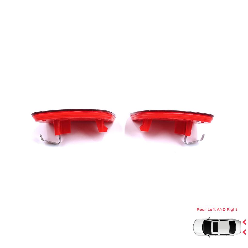 ESP1235 Rear Right Left Side Bumper Reflector for Renault Master 3 Scenic 2 Nissan NV400 Interstar Vauxhall Opel Movano B X62 8200152642 8200152643