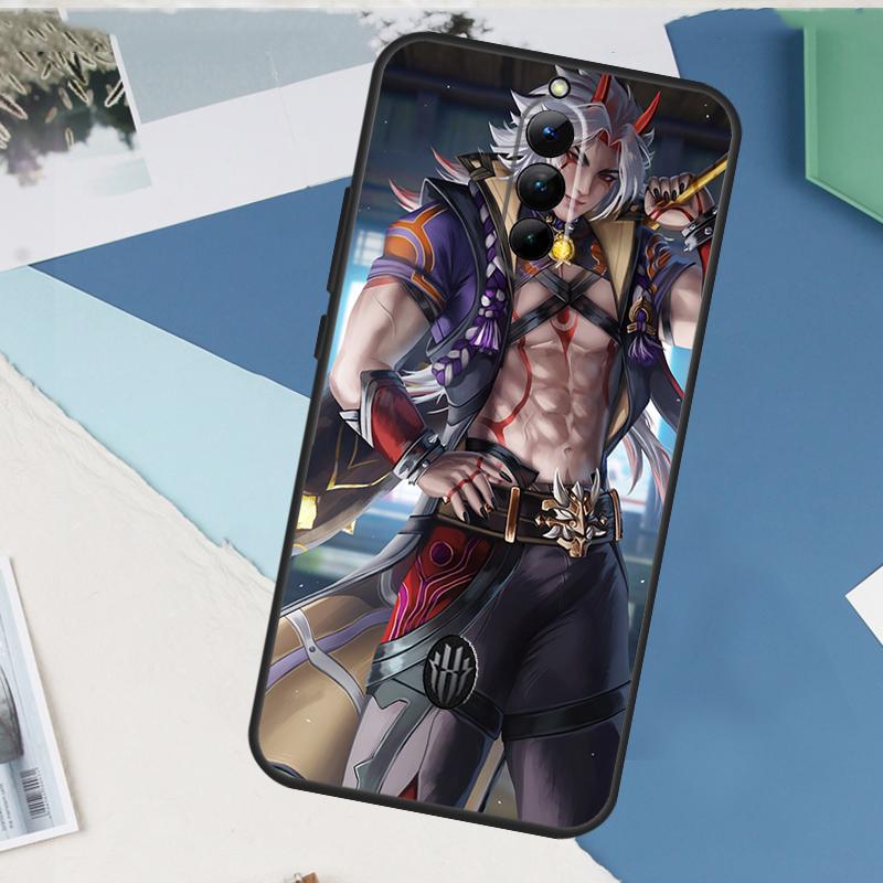 Genshin Impact Arataki Itto For Nubia Red Magic 10 Pro Plus 6 7 6S 7S Pro 5G 6R Case For RedMagic 8S 9S 9 8 Pro Plus