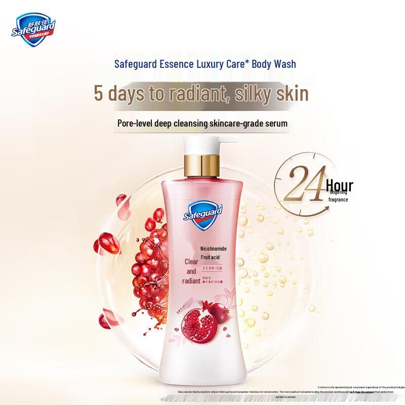 Safeguard Revitalizing Red Pomegranate Shower Gel