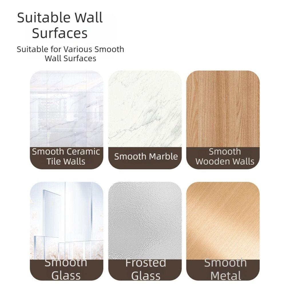 Folding Suction Cup Row Hook 6 Hooks Punch-Free Bathroom Towel Rack Corrugated Row Hook Strong Load-Bearing