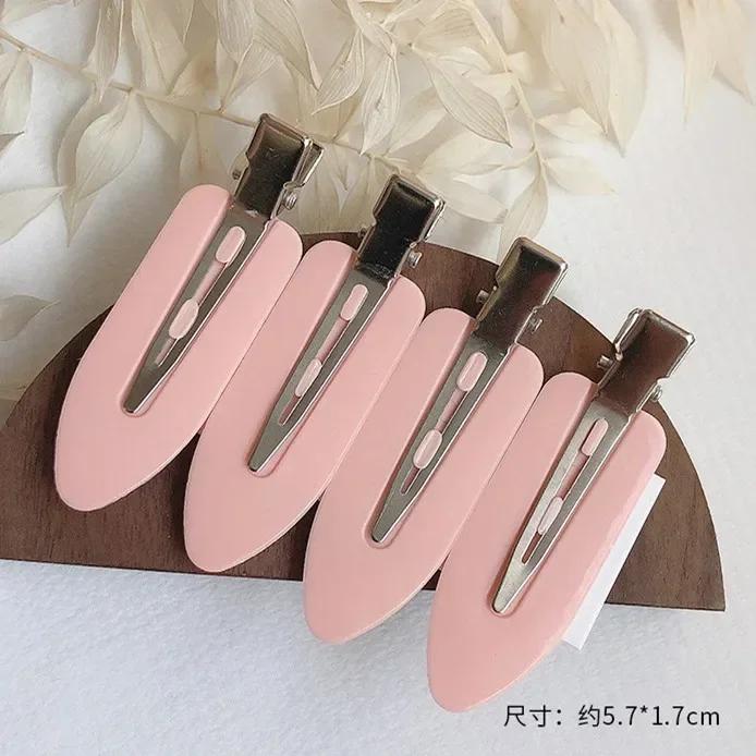 Simple Wild Leopard Seamless Hair Clip Women Acetate Sheet No Bend Bangs Clip Duckbill Clip Hairpins Hair Styling Tool