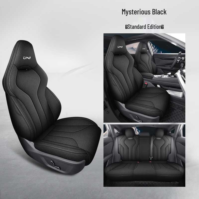 Changan Uni-V 23-26 Linen Seat Covers: All-Season, Breathable, Full Coverage Cushions Note: Vehicle Year