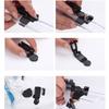 Dives Goggles Breathing Tube Clamps Connector Snorkeling Diving Air Tube Holder Plastic Clip Snorkels Keeper Easy to Use