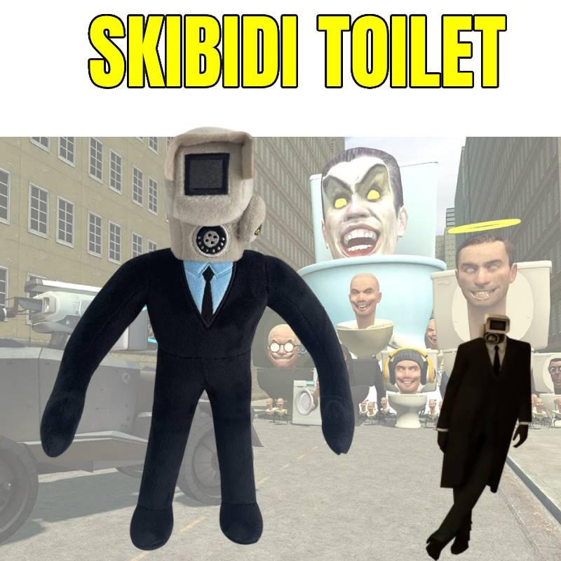Soft And Comfortable Skibidi Toilet Plush Toy Perfect For Decor And Play