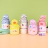 New Cartoon Figure Pot Belly Cup Stainless Steel Children's Thermos Cup Male and Female Students Portable Carrier Cup with Straw