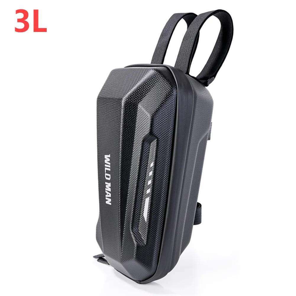 Wild Man 0.5-3L Electric Scooter Bag Waterproof For Xiaomi Rainproof Scooter Front Bag Bike Bicycle Bag Cycling Accessories